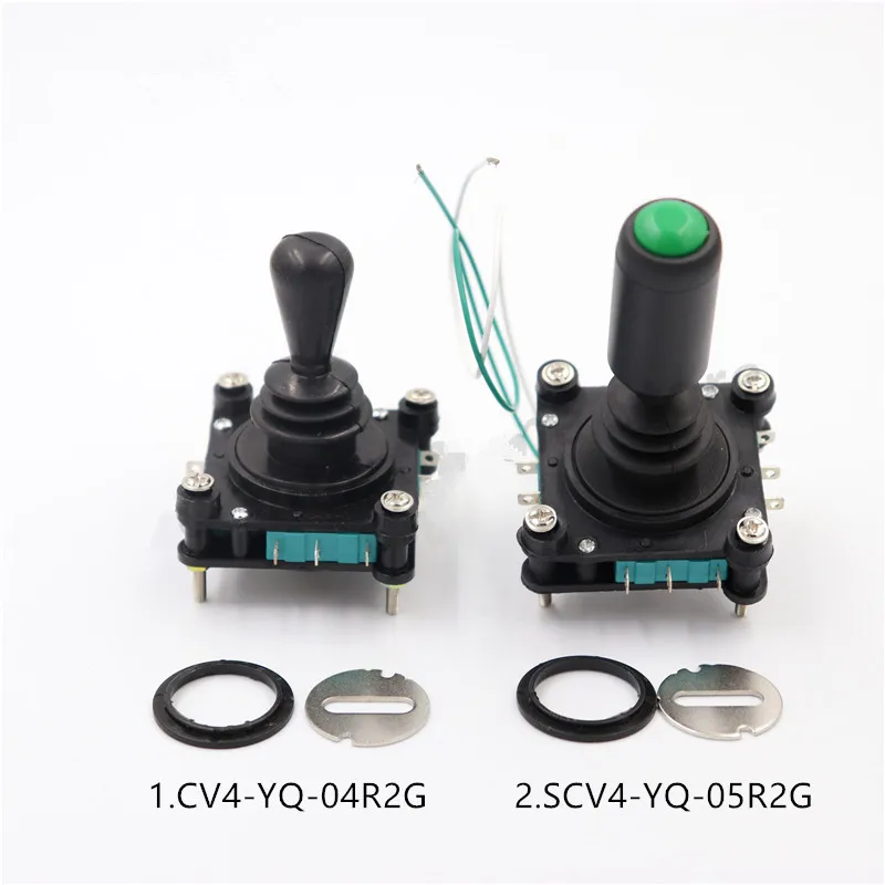 22mm SCV4-YQ-05R2G / SCV4-YQ-04R2G Cross Switch 4 Direction Main Switch Knob Button 360 Degree Momentary Monolever Switch