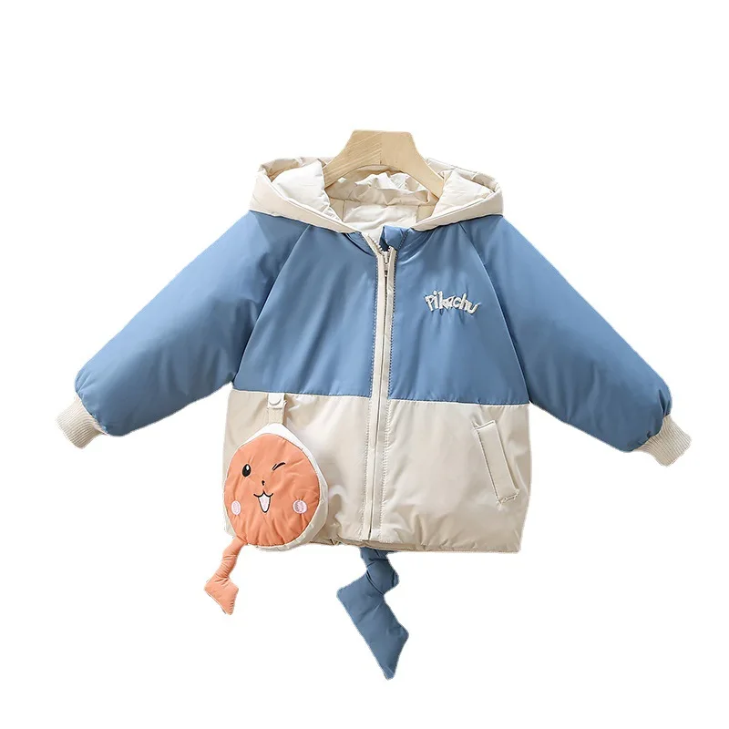 

New Winter Warm Children's Outerwear Coats Kids Winter Cotton Jacket Baby Clothes for Aged 1-6 Winter Clothes for Girls and boys