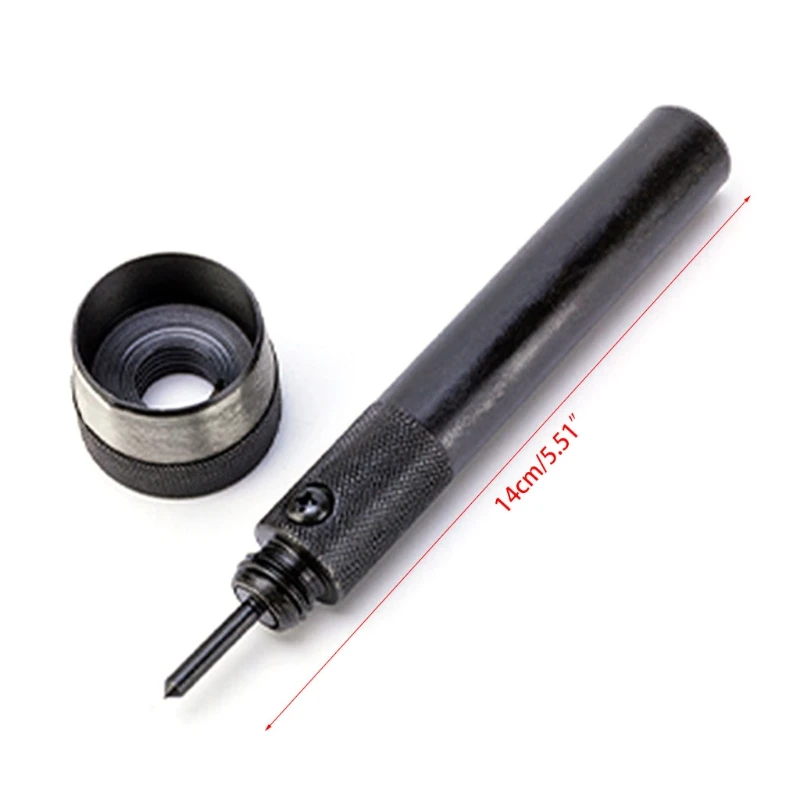 

Heavy Duty Hollow Punch Kit Toos Set Gasket Leather Rubber Punching DIY Leathercraft Perforating Tools