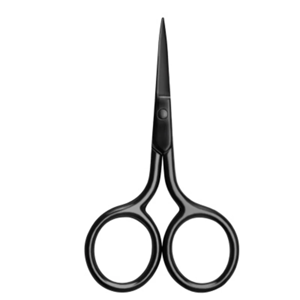 

1pcs Stainless Steel Scissors Tools Nose Hair Eyebrows Moustache Beard Facial Trimming Tweezer Makeup Beauty Tool New Fashion