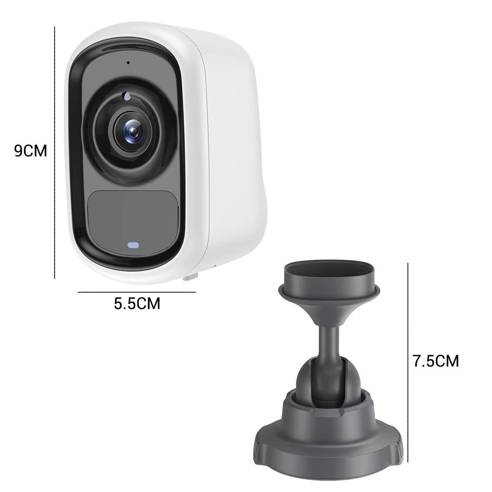IP камера видеонаблюдения 1080P Wi Fi 6400mhA с аккумулятором|Камеры видеонаблюдения| |