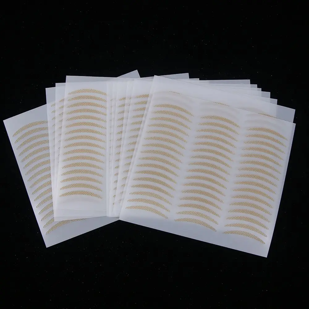 

240 Pairs Double Eyelid Tape Invisible Double Eyelid Stickers Transparent Self Adhesive Double Eye Tape Ladies Eye Makeup Tools