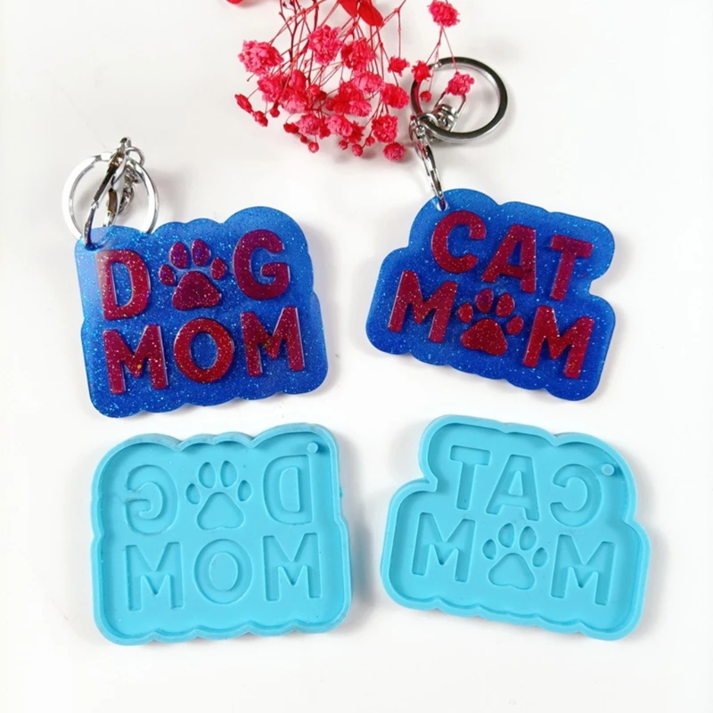 

Cats Claw Keychain Epoxy Resin Mold Pendant Casting Silicone Mould DIY Crafts Polymer Clay Jewelry Making Tool