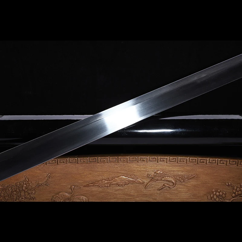 

Black Snow - High Performance Version Handmade Samurai Sword Wooden Scabbard Real Katana