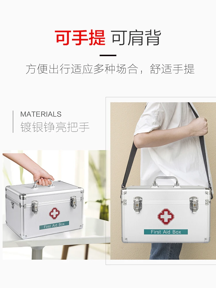 Большой Медицинский Набор для домашнего использования контейнер оказания