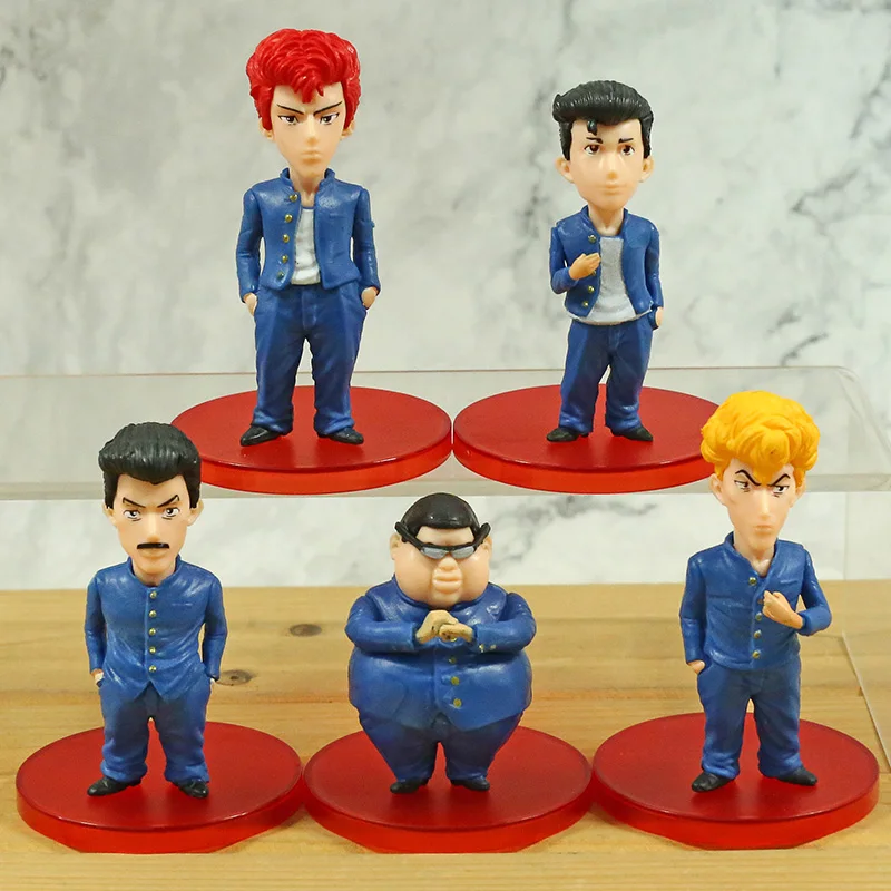 

Slam Dunk Sakuragi's Gang Hanamichi Sakuragi ПВХ Фигурки игрушки куклы 5 шт./компл.