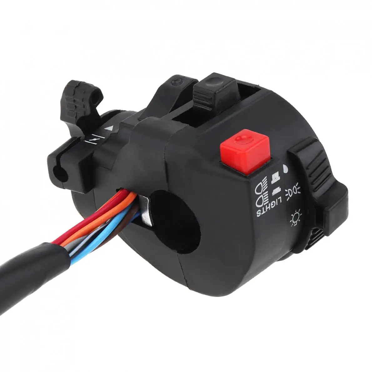 22 мм Универсальный прочный пластиковый светильник для мотоцикла с поворотной