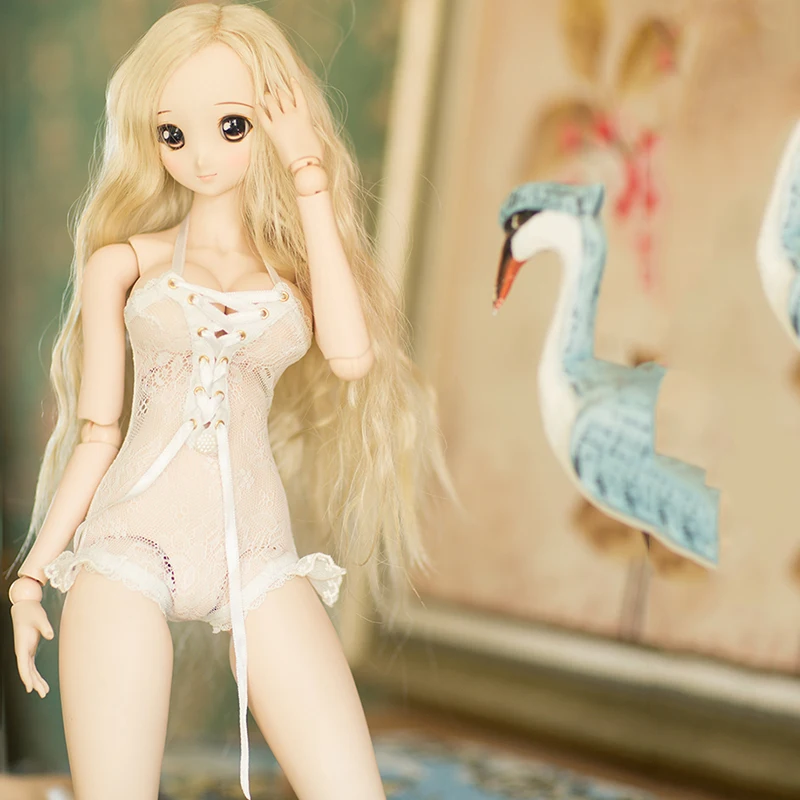 

Cateleya Bjd1/3 1/4 Doll Sexy Lace Transparent Jumpsuit Lace Jumpsuit