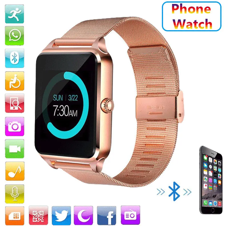 Новые Модные Смарт часы мужские и женские с поддержкой SIM/TF карты используется