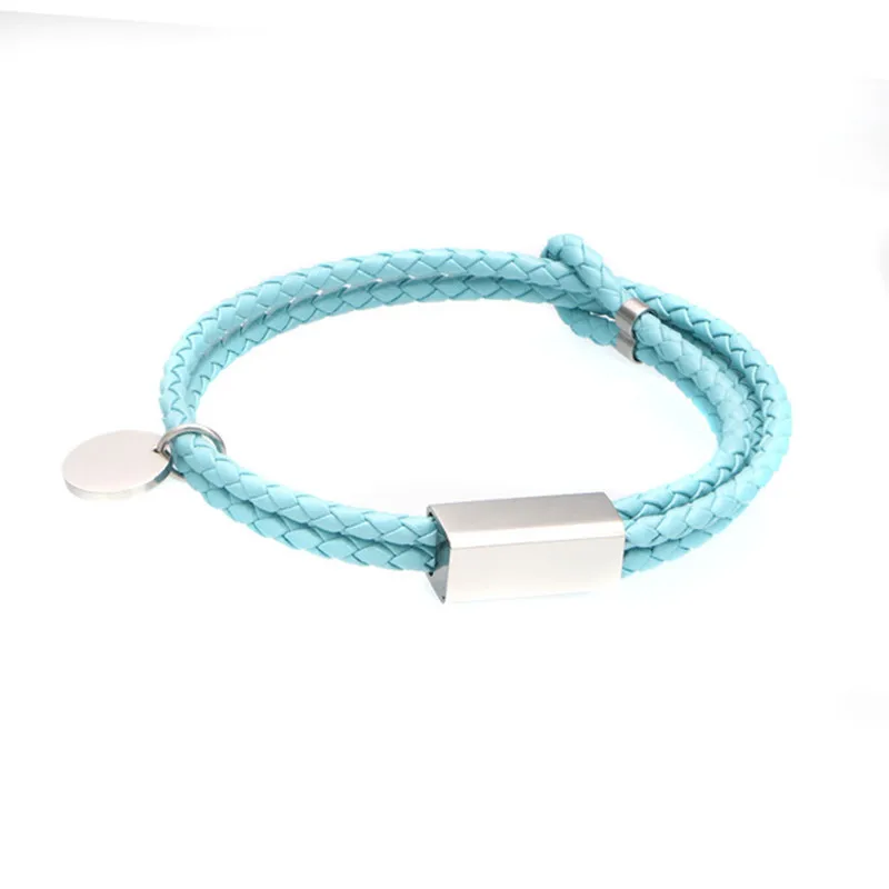 

Lettering custom couple bracelet European and American fashion new stainless steel adjustable bracelet Valentine's day gift