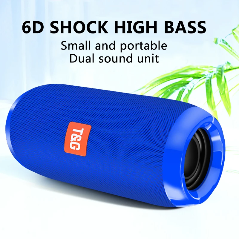 Портативная Водонепроницаемая Bluetooth-колонка сабвуфер для улицы беспроводной