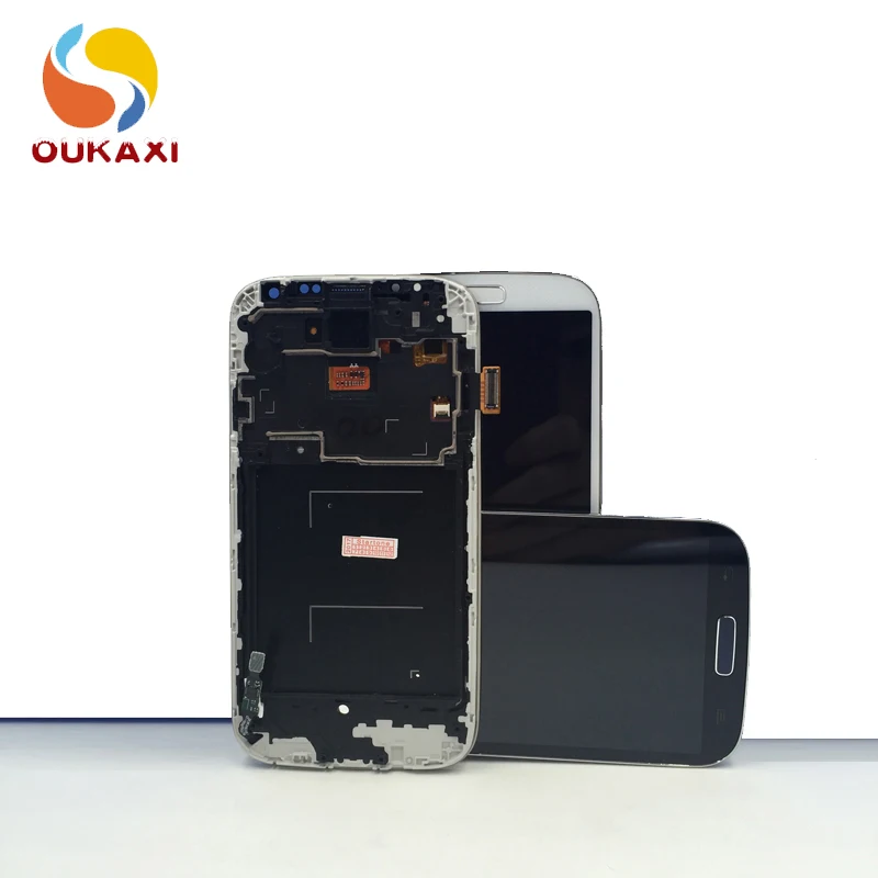 ЖК дисплей сенсорный экран для Samsung Galaxy S4 GT I9505 I9500 i337 дигитайзер с рамкой класса