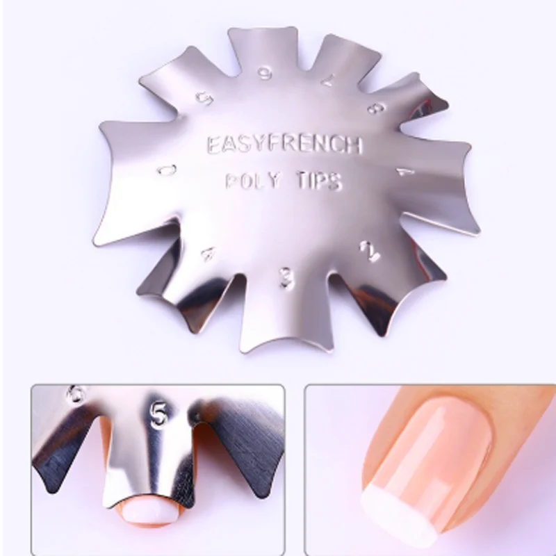 Палитра для макияжа серебристая нержавеющая сталь фотосессия искусство ногтей