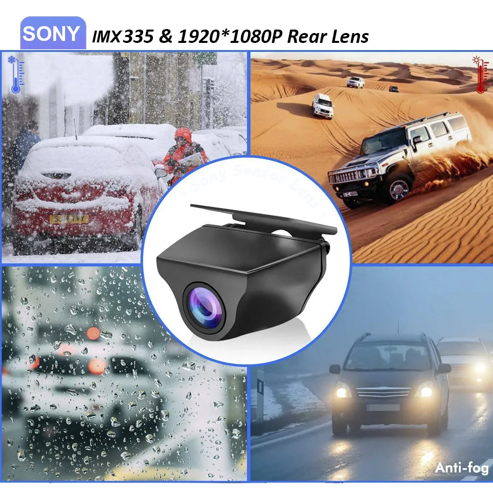 

New HGDO 12 Car DVR 2K 1440P RearView Mirror Hisilicon CPU Sony Dual Lens FHD 1080P Car Rear Camera Dash Cam Video Recorder