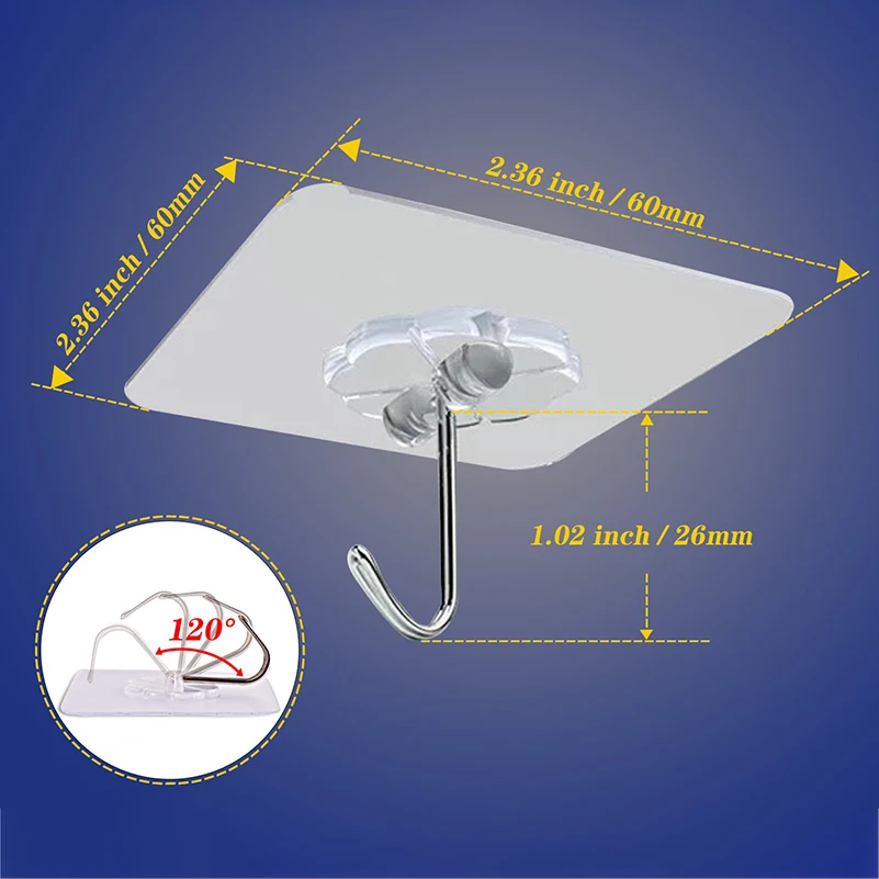 10 проклеенных крепких гвоздей без многоразового использования бесшовные стены