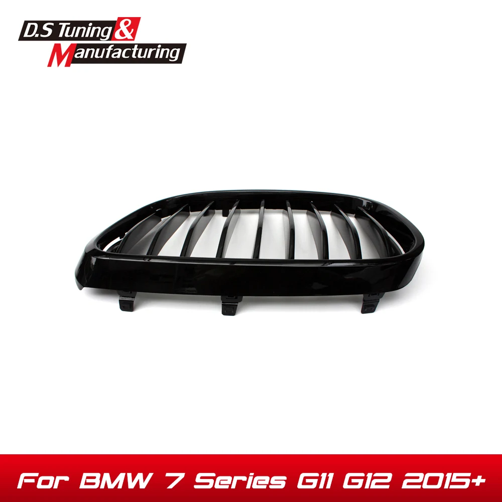 Для BMW 7 серии G11 G12 2015 + одиночная линия глянцевая черная Автомобильная Передняя