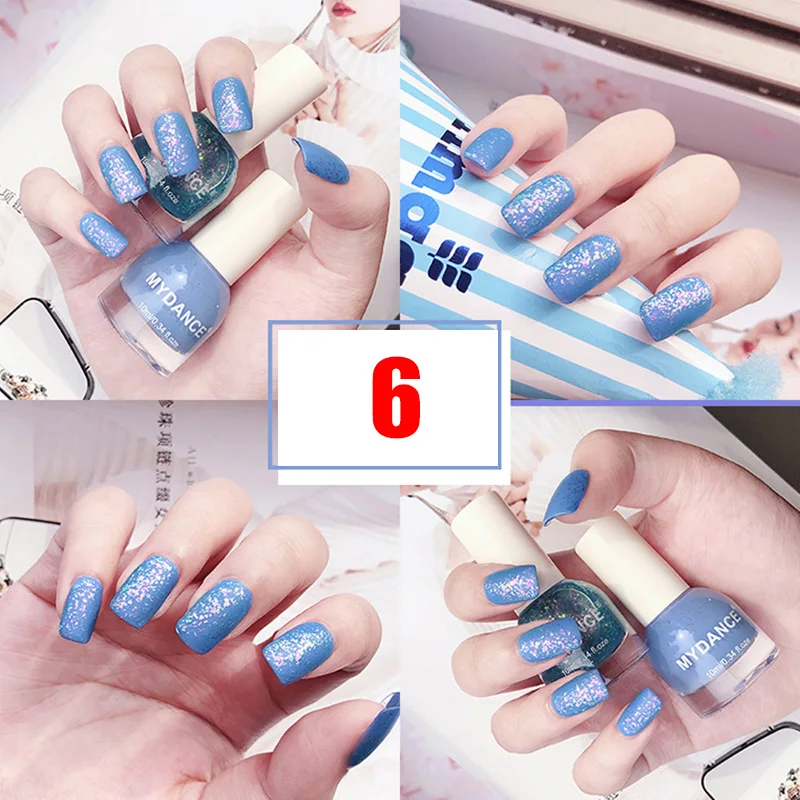 Набор лаков для ногтей DIY Art Длительное быстрое высыхание матовый Маникюр женщин