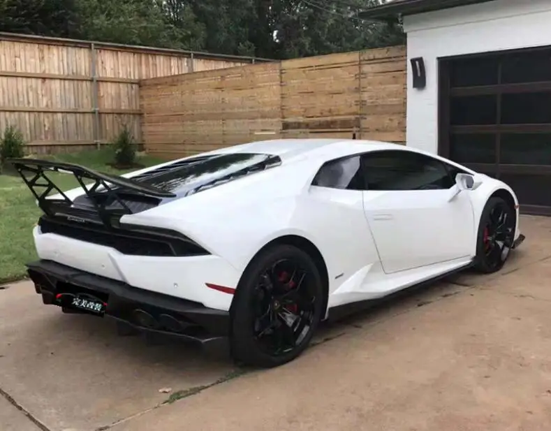 Спойлер для заднего крыла багажника из углеродного волокна Lamborghini Huracan LP580 LP610 LP640