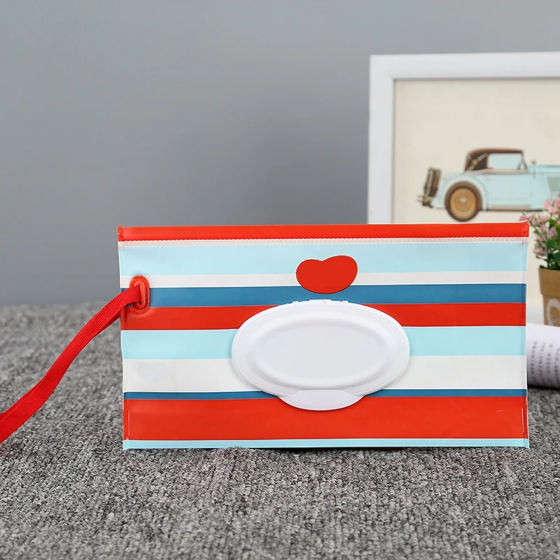 

4Pcs Portable Baby Wipes Dispenser Reusable Travel Diaper Wipes Carrying Case Eco Friendly Handy Wet Wipe Pouches