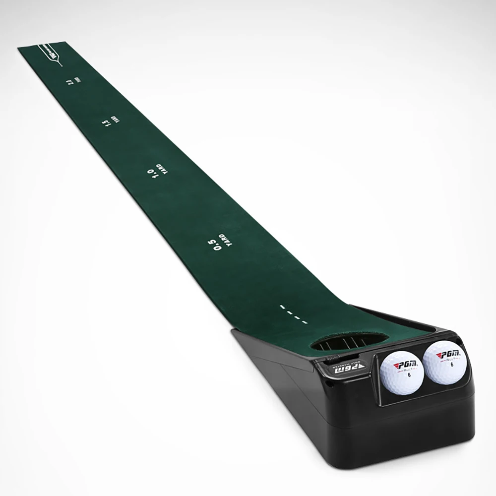 PGM Golf Putting Trainer Practice Blanket Set Electric Back to Fans You 0.15*2.5 Meters Adjustable Hole