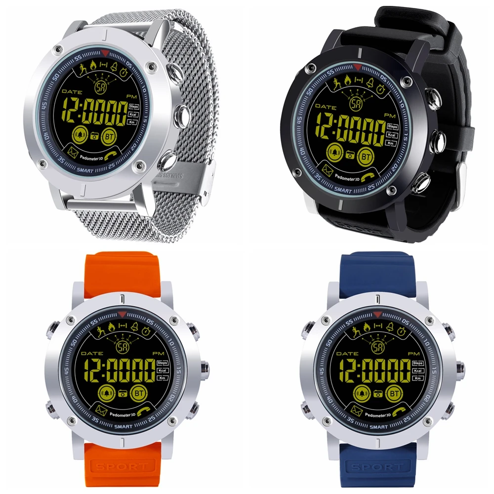 Спортивные Смарт часы для мужчин водонепроницаемые gps Android Bluetooth длительное время