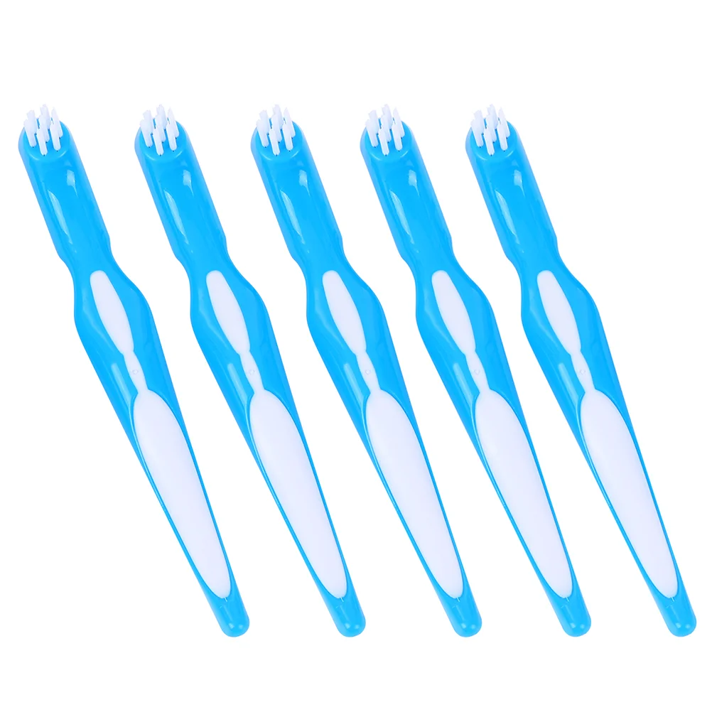 

5 шт., двухсторонние зубные щётки