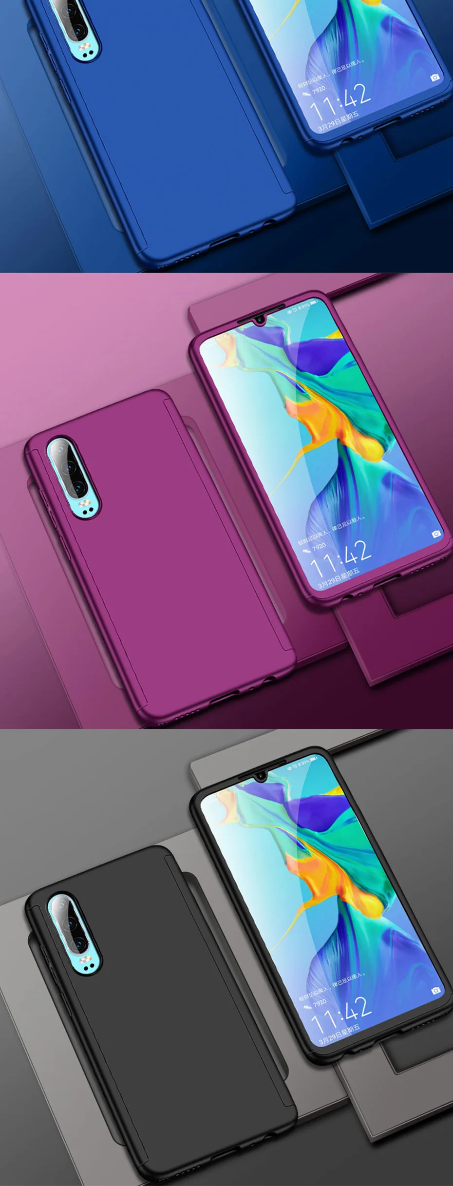 Роскошный 360 полный защитный чехол для телефона huawei Y9 Y7 Prime Y6 Pro чехол для huawei Y7 Y6 Y5 P Smart Plus Z чехол