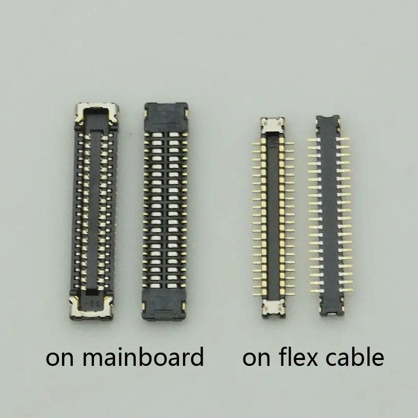 10 шт./лот для Xiaomi Redmi note 7 8 pro USB-порт зарядки FPC коннектор на материнской плате