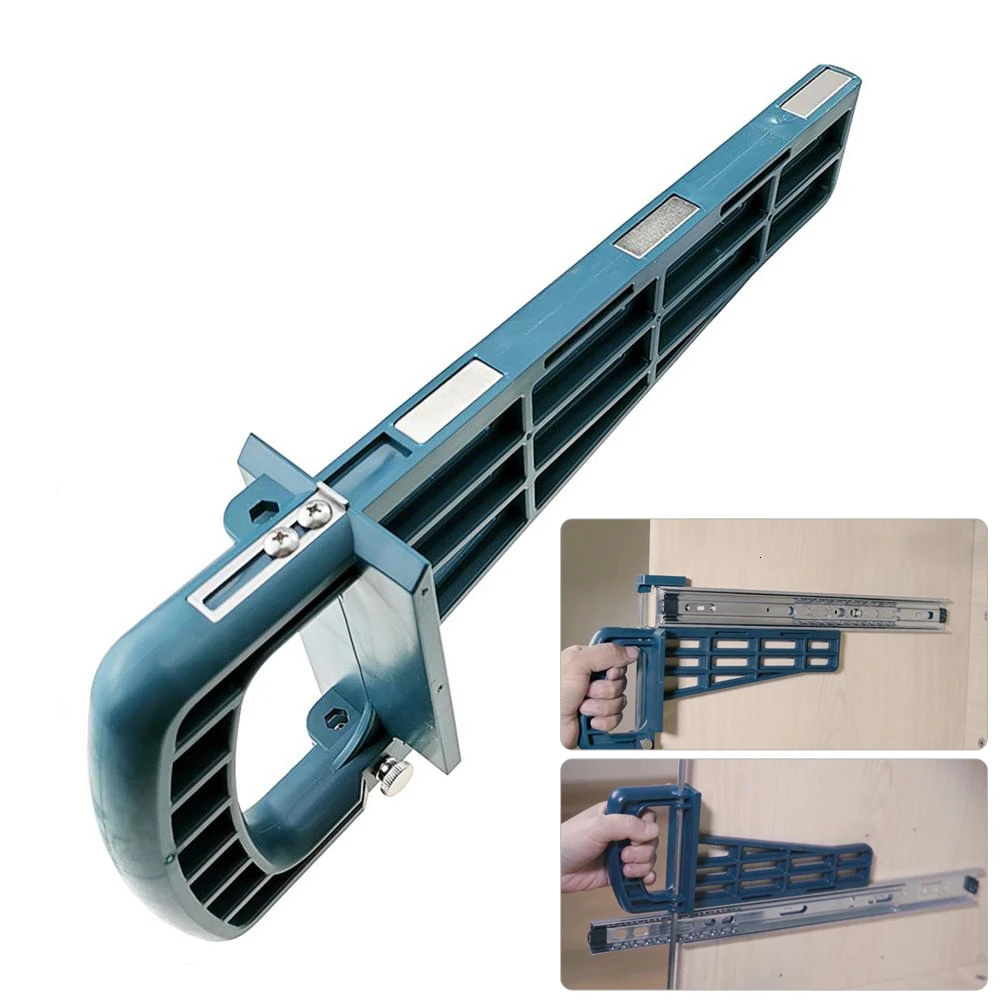 Универсальный выдвижная направляющая для крепления ящика шкафа мебельная