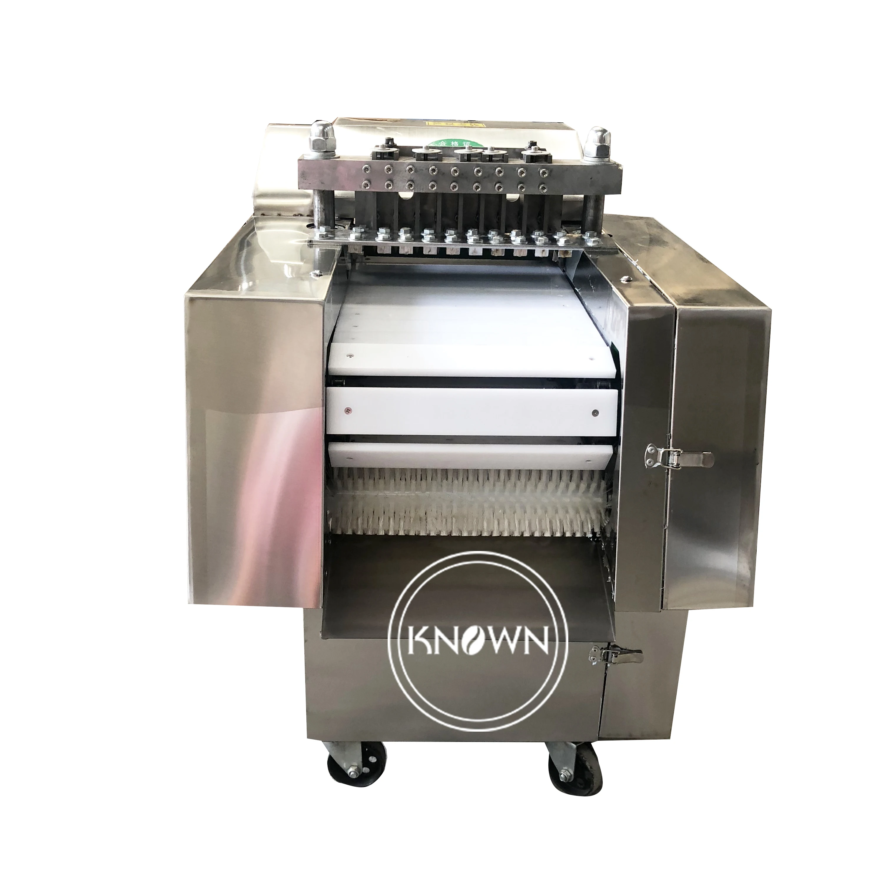 Автоматическая машина для нарезки мяса кубиками слир/forzen говядины свинины Дир