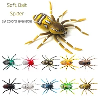 1pc 36g 5570mm wobblers fish bionic artificial fate spider bass soft bait fishing accessories luya lure spinner goods for pike