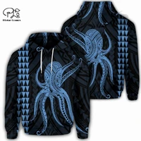 plstar cosmos 3dprint newest octopus kakau polynesian art unique streetwear harajuku pullover unisex hoodiessweatshirtzip q 4
