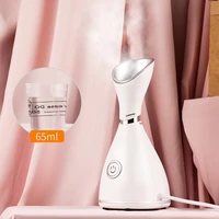 nano facial spray vapour ion face steamer facial deep cleaning hot steamer humidifier moisturizer beauty face salon spa device