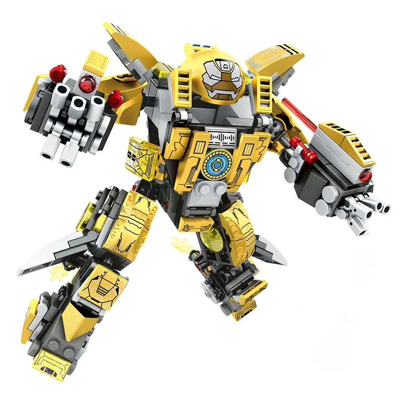 Конструктор Sembo Hero MK2 MK16 MK24 Классическая модель робота для детей Рождественская