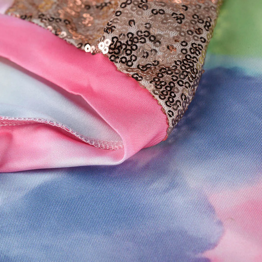 Летняя женская футболка с карманом Повседневная галстуком-краской/камуфляжной