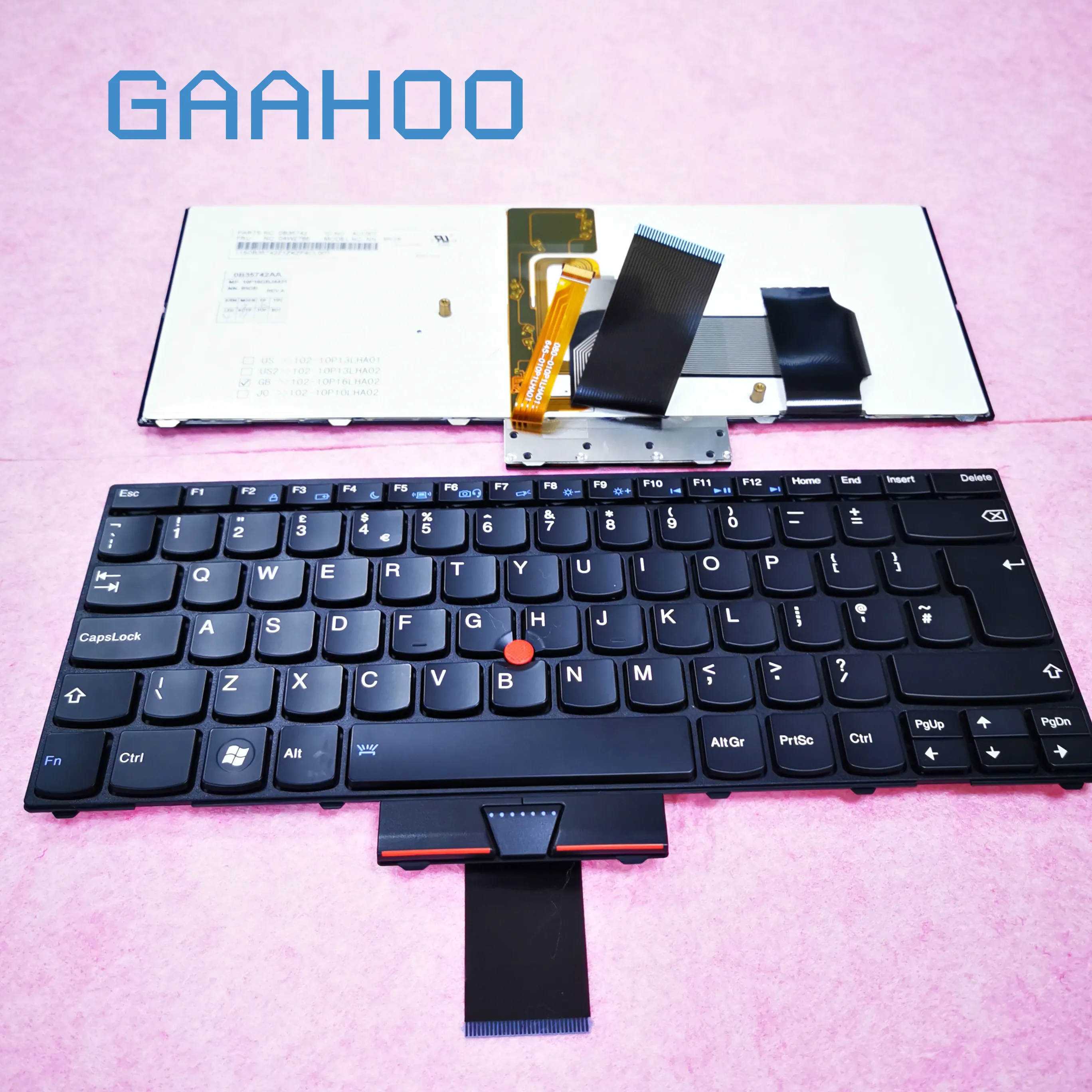 

Brand new original UK GB Keyboard for LENOVO THINKPAD X1 Hybrid LAPTOP Keyboard Backlit 04w2786