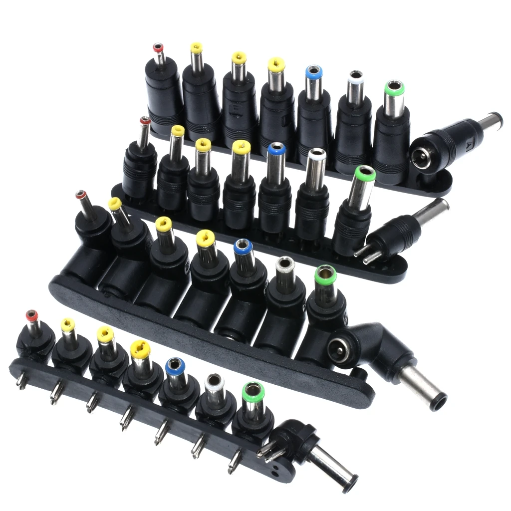 

8pcs/Set Multi-type Male Jack DC Plugs for AC Power Adapter Computer Cables Connectors for Notebook Laptop