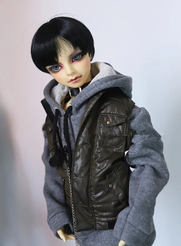 

3 point BJD.DD dolls clothe padded jacket down jacket olive green vest