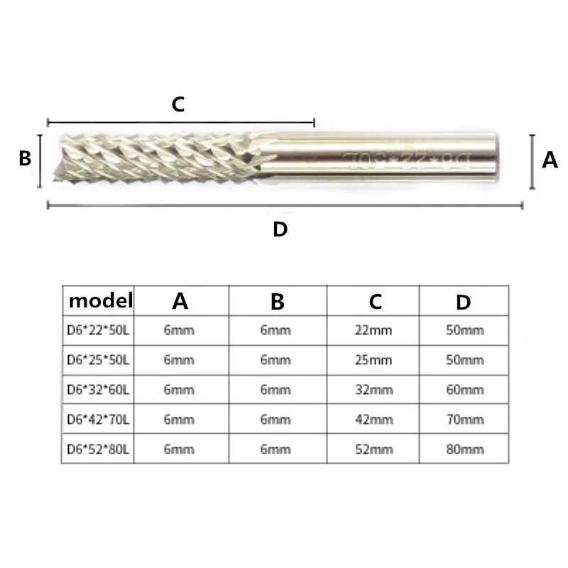 1PC PCB corn milling cutter carbide deep hole drilling tungsten steel engraving machine length 45-80mm | Инструменты