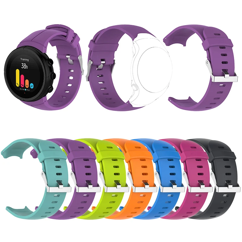 

Silicone Replacement Watch Strap Wristband for Garmin Approach S3 GPS Watch PUO88