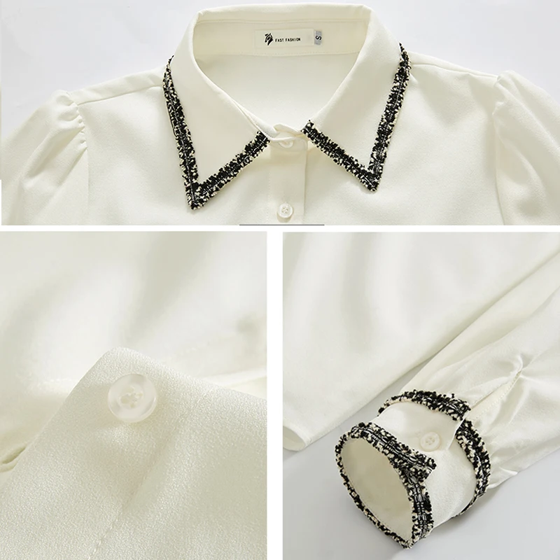 

Women Blouses Office Ladies Tops Fashion Women Long Sleeve Shirts Blusas