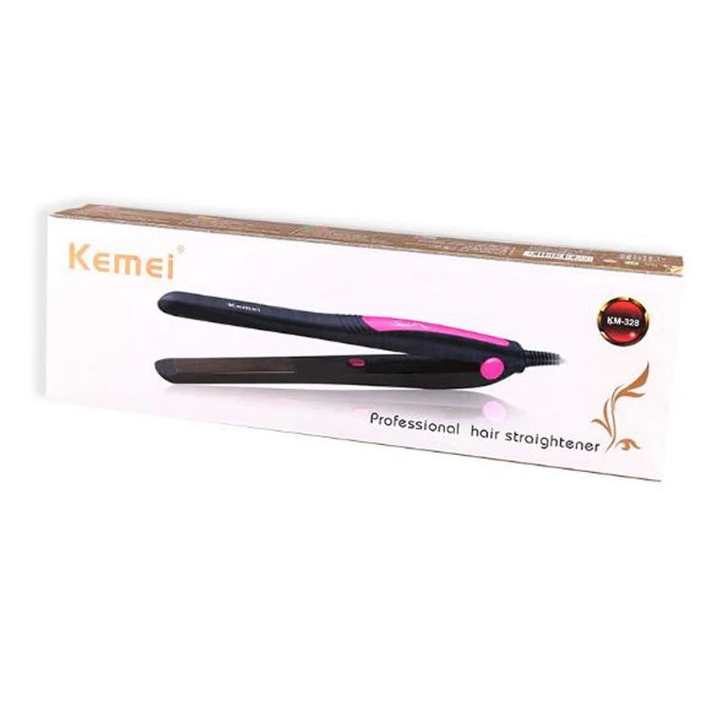

Kemei electric hair straightener KM-328 ceramic panel hairdressing artifact straight hair straightener