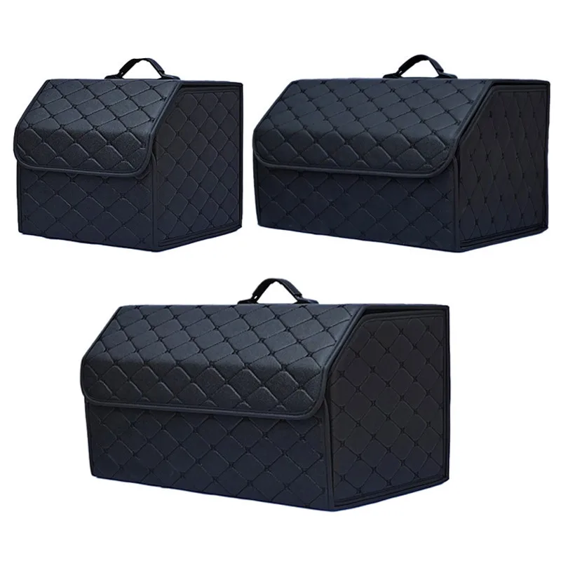 

Multipurpose Collapsible Car Trunk Storage Organizer With Lid Portable Car Storage Bag Car Trunk Organizer