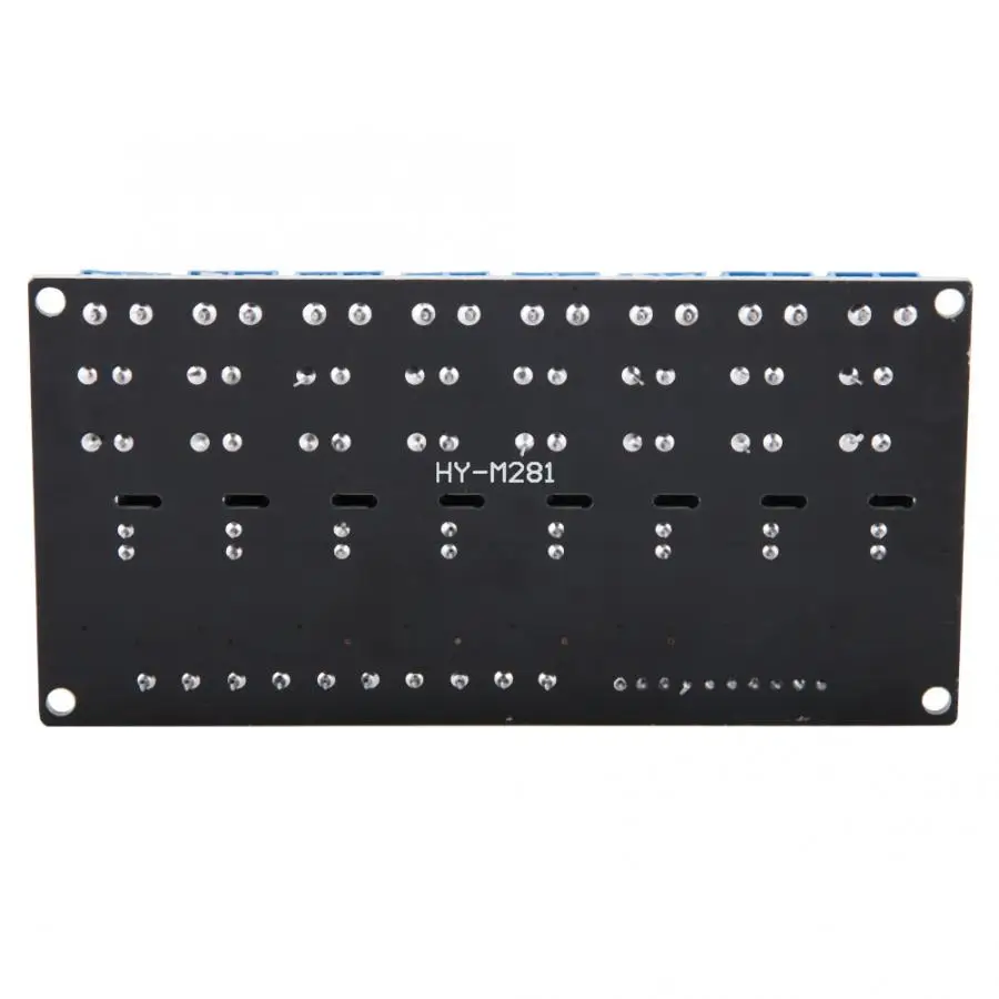 5V твердотельные реле Модуль с предохранителем Триггер Высокий уровень 2A 8