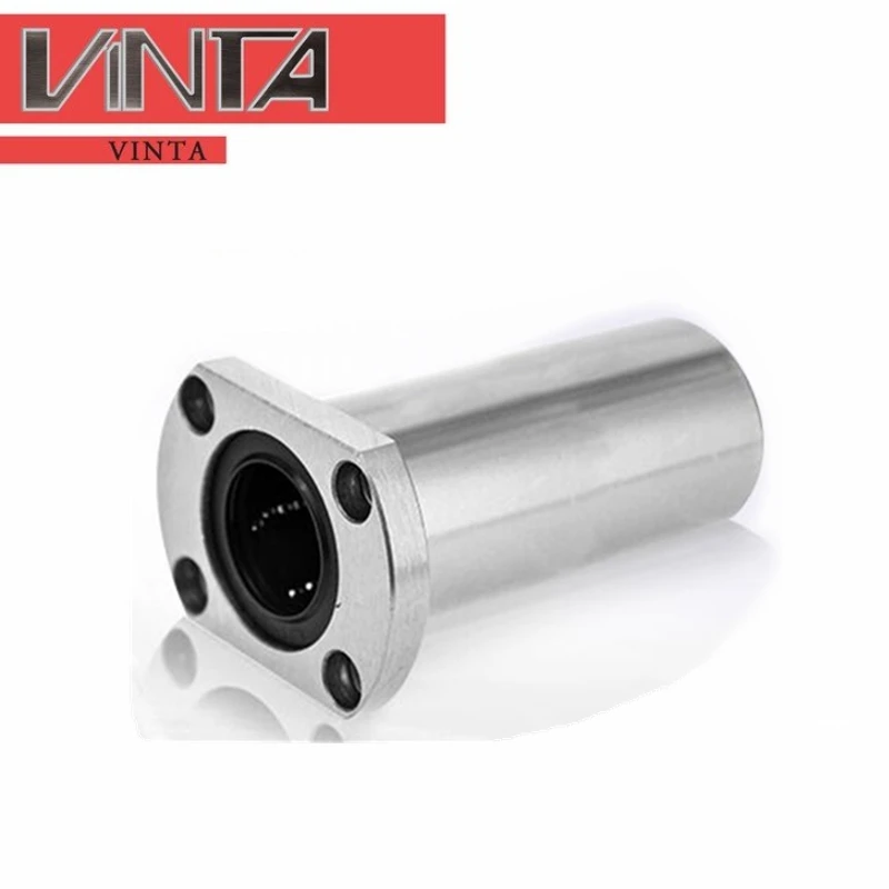 Расширенный двойной фланцевый линейный подшипник 1 шт./лот LMK6 8 10 12 13 16 20 25 30 35 40 50LUU