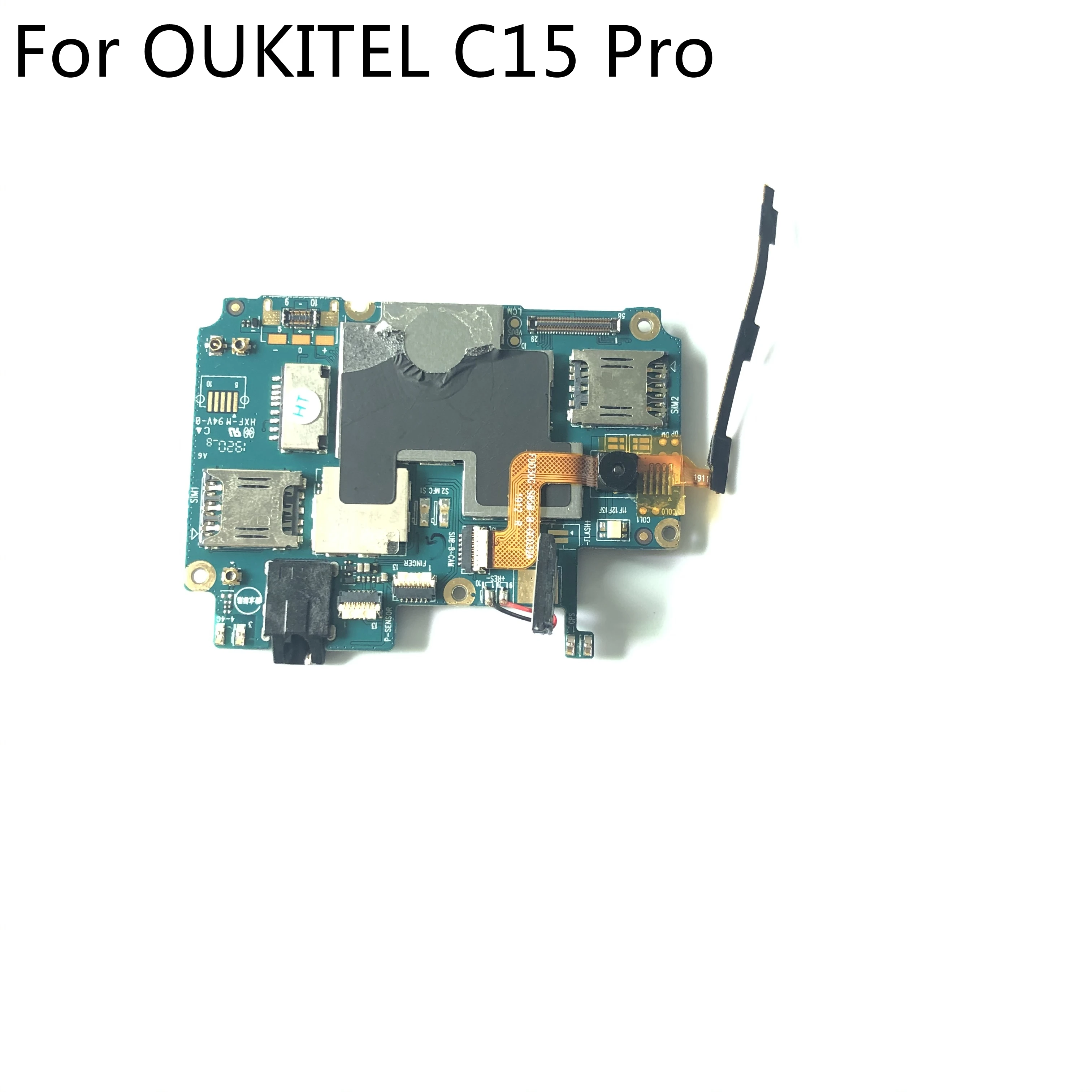 

OUKITEL C15 Pro Used Mainboard 3G RAM+32G ROM Motherboard For OUKITEL C15 Pro MT6761 Quad Core 6.088'' 1280*600 Smartphone
