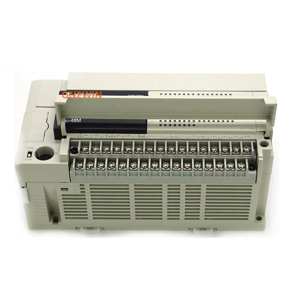 Новый и оригинальный FX семейный PLC контроллер FX3U 48MT/ES программируемые