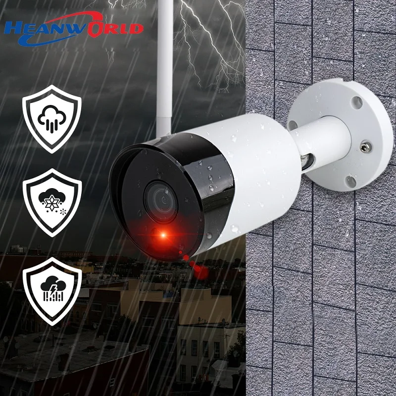3MP WiFi Camera Outdoor 3 Megapixels HD Security Audio Surveillance Motion Detection IR LED Night Vision IP | Безопасность и