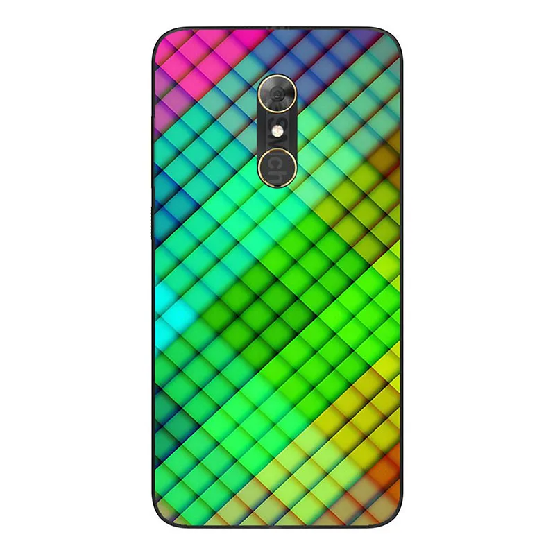 Модный Мягкий Силиконовый ТПУ защитный чехол для Alcatel One Touch A7 5090Y 5," с принтом кролика кота, крышка с пейзажем, задняя крышка для телефона