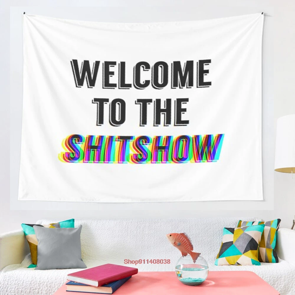 

Добро пожаловать в гобелен с гобеленовым покрытием полотенце пляжное пикник, коврик для йоги, украшение для дома, настенный